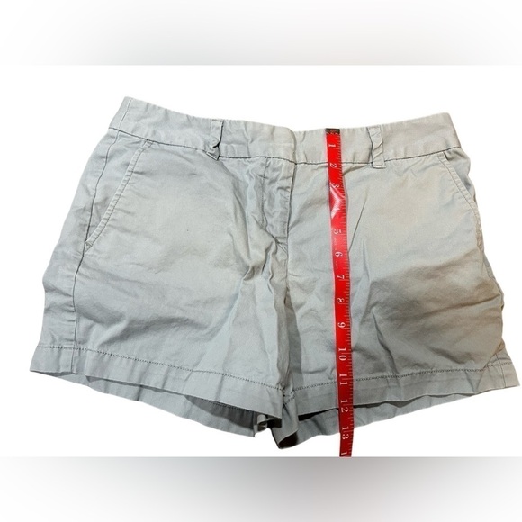 Loft Gray Chino 4” Shorts Sz 4 - Picture 3 of 7